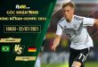 Nhận định kèo U23 Brazil vs U23 Đức