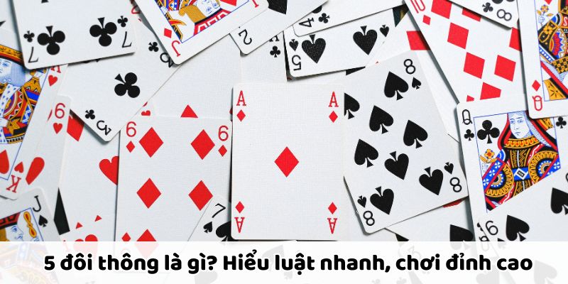 5 đôi thông là gì? Bộ bài mạnh giúp chặt heo, tứ quý hiệu quả