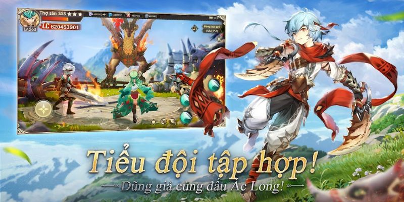 Hướng dẫn cách tải TP thợ săn rồng về điện thoại