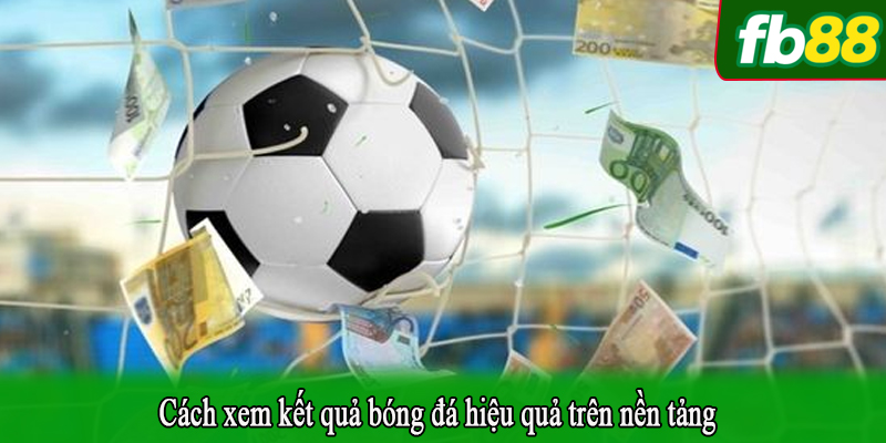 Cách xem kết quả bóng đá hiệu quả trên nền tảng