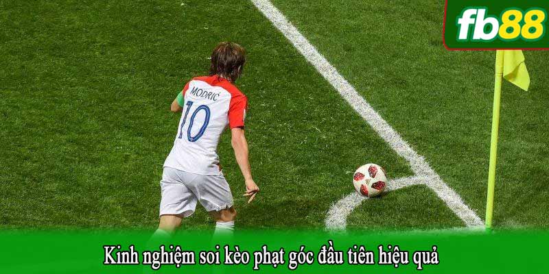 Kinh nghiệm soi kèo phạt góc đầu tiên hiệu quả